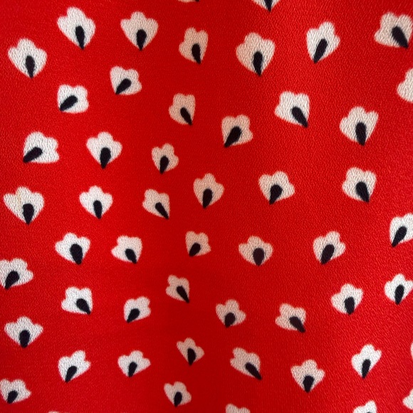 Banana Republic Red Long Sleeve Dress - Picture 3 of 5